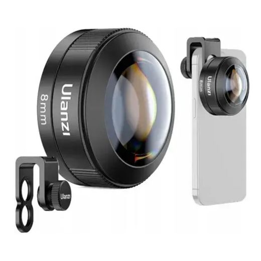 Объектив для телефона Ulanzi CL-004 8mm Fisheye Lens Black (F007)