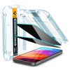 Защитное стекло антишпион Spigen Glass tR EZ Fit Privacy (2 Pack) Transparency для iPhone 16 Plus | 15 Plus (AGL06885)