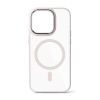 Прозрачный чехол CasePro Crystal Shadow with MagSafe Light Gray для iPhone 16 Pro Max