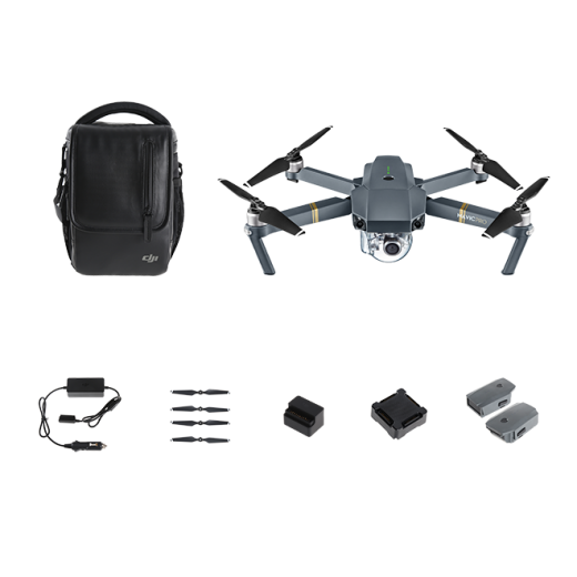 Квадрокоптер DJI Mavic Pro (EU) Fly More Combo (CP.PT.000640.02)