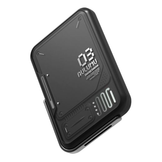 Повербанк (Внешний аккумулятор) Aulumu M03 Magnetic Wireless Battery Pack 3.5K Black для iPhone