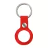 Силиконовый чехол CasePro Silicone Ring with Button Red для Apple AirTags