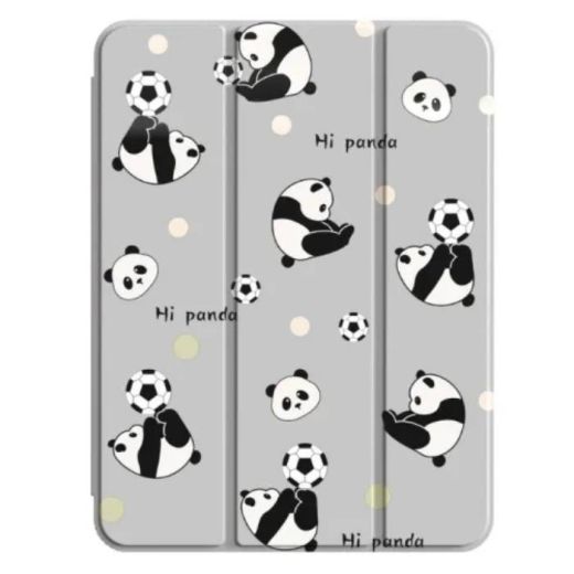Чохол-підставка Mutural Xing Yi Case Hi Panda Gray для iPad Air 11” M3 | M2 (2025 | 2024)