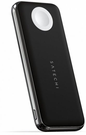 Павербанк (Зовнішній акумулятор) Satechi Quatro Wireless Charger 10 000 mAh Space Gray (ST-UC10WPBM)