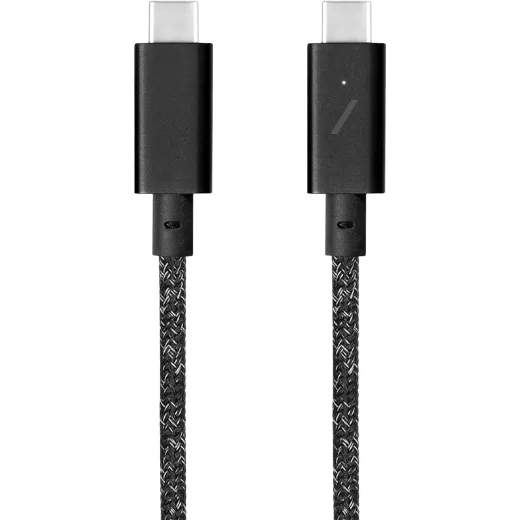 Кабель Native Union Belt Cable USB-C to USB-C Pro 240W Cosmos Black (2.4 m) (BELT-PRO2-COS-NP)