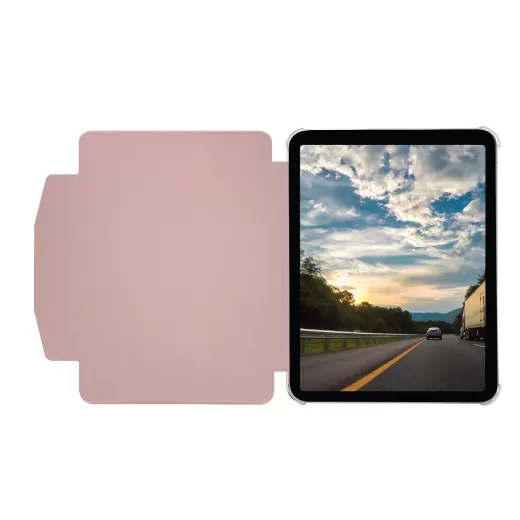 Чехол-книжка Macally Protective Case and Stand Rose для iPad Pro 12.9" (2022 | 2021 | М1 | M2) (BSTANDP6L-RS)