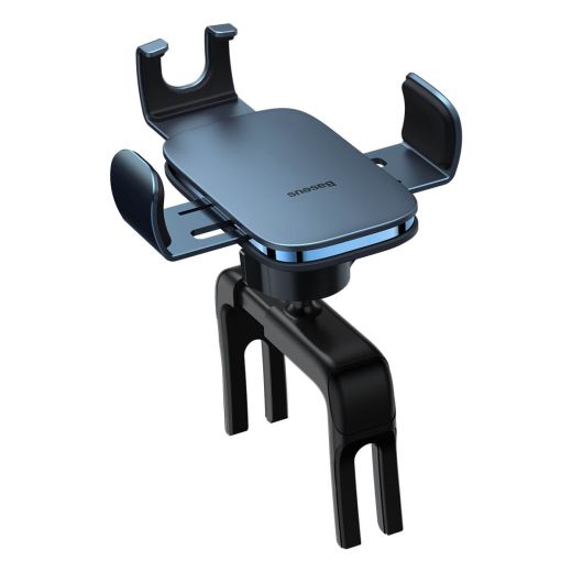 Тримач для телефону в машину Baseus Metal AgeⅡ Gravity Car Mount (Round Air Vent Version) Dark grey (SUJS030013)