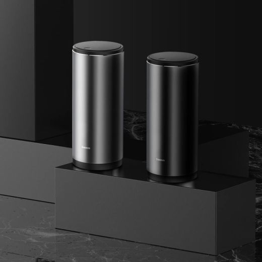 Автомобільний контейнер для сміття Baseus Gentleman Style Vehicle-mounted Trash Can Black (CRLJT-01)