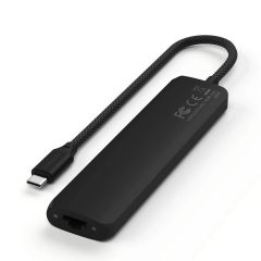 Адаптер Satechi 7-in-1 USB-C Slim Multiport Adapter with Ethernet Black (ST-P7SK)
