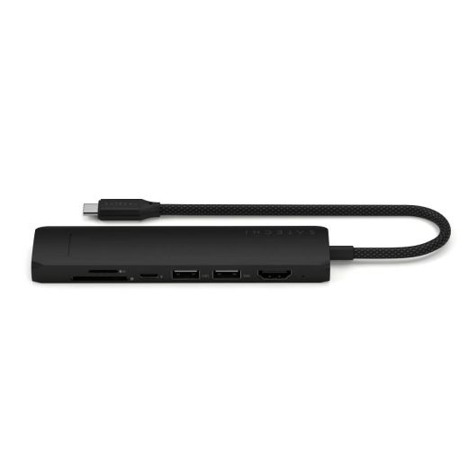 Адаптер Satechi 7-in-1 USB-C Slim Multiport Adapter with Ethernet Black (ST-P7SK)