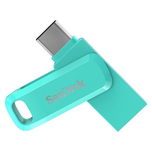 Флешка SanDisk 256GB Ultra Dual Drive Go USB Type-C Mint Green (SDDDC3-256G-G46G)