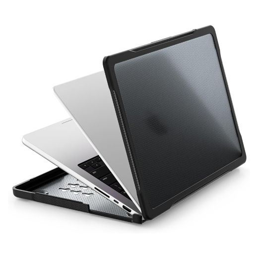 Противоударный чехол CasePro Simple Design Laptop Case Black для MacBook Pro 16" M1 | M2 | M3 | M4 (2021 | 2022 | 2023 | 2024)