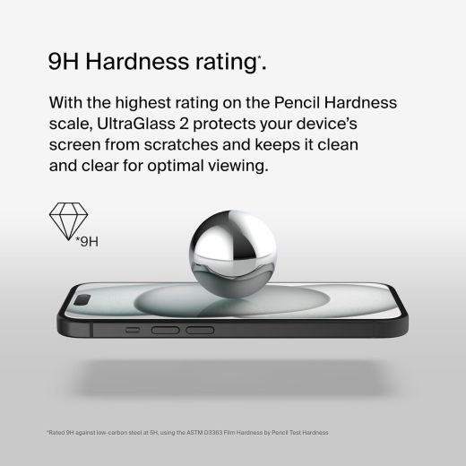 Захисне скло Belkin ScreenForce UltraGlass 2 Treated для iPhone 16 | 15 (OVA131zz)