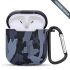 Чехол HSWAI Compatible Gray Camouflage для Apple AirPods Чехол HSWAI Compatible Gray Camouflage для Apple AirPods