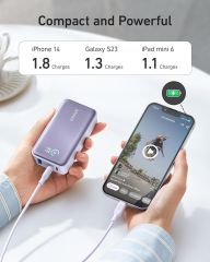 Повербанк Anker Nano 533 Power Bank 10000mAh (PowerCore 30W) Black (A1256)