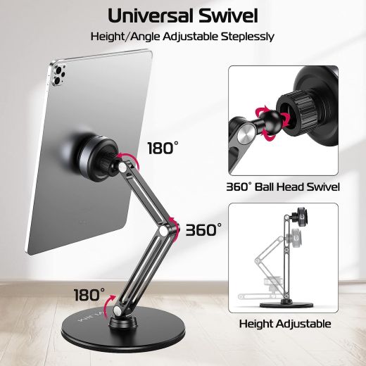 Настільний магнітний тримач ULANZI Super Suction Power Holder для iPhone | iPad