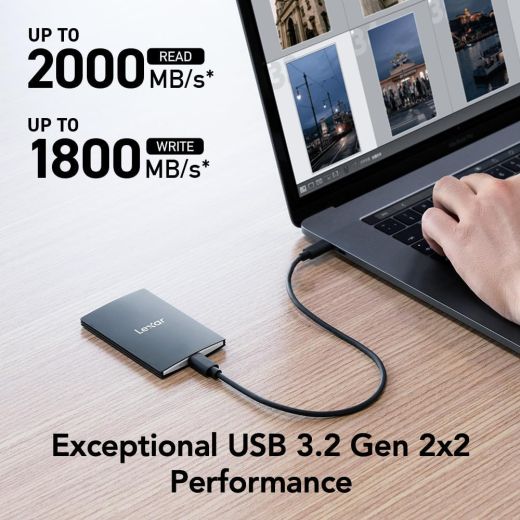 Внешний накопитель Lexar 1TB SL500 Portable SSD (LSL500X001T-RNBNU)