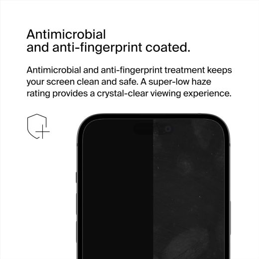 Захисне скло Belkin ScreenForce UltraGlass 2 Treated для iPhone 16 | 15 (OVA131zz)