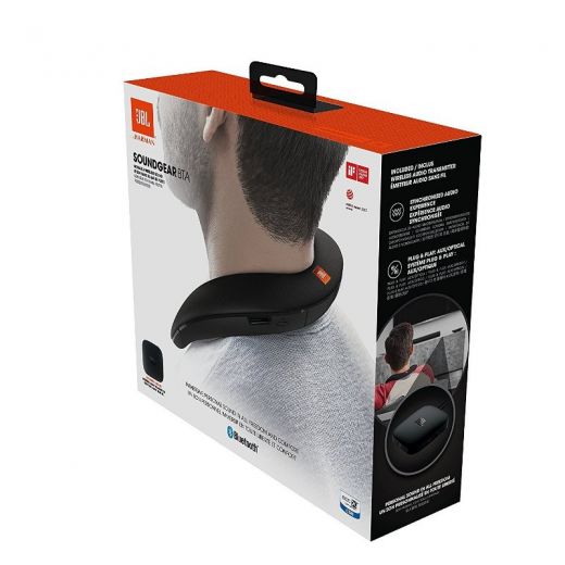 Портативная акустика JBL Soundgear BTA Wearable Wireless Sound Black (JBLSOUNDGEARBABLK)