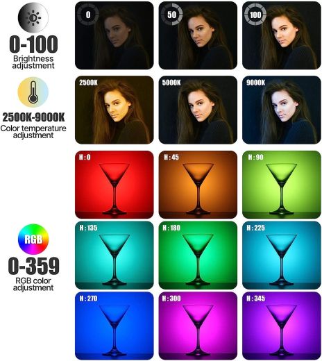 Свет для телефона Ulanzi VL49 RGB Video Lights Black