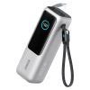 Повербанк Anker Power Bank 25K, 165W, Built-In and Retractable Cables Silver