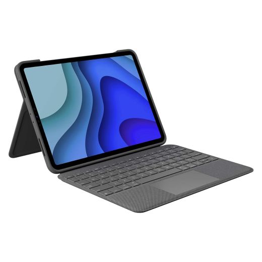 Чохол з клавіатурою Logitech Folio Touch Keyboard Case with Trackpad Graphite для iPad Pro 11" (2020 | 2021 | 2022) (920-009743)