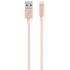 Кабель Belkin Mixit Metallic Lightning to USB 1.2m Rose Gold (F8J144BT04-C00)