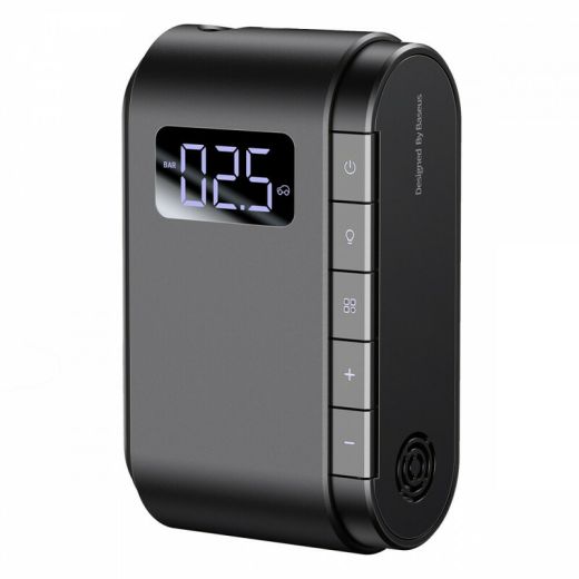 Автомобильный насос Baseus Dynamic Eye Inflator Pump Black