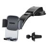 Автодержатель Baseus Easy Control Clamp Car Mount Holder (A Set) Black (SUYK000001)