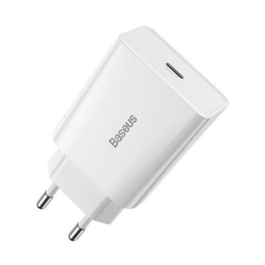 Швидка зарядка Baseus Speed Mini Quick Charger 1C 20W EU White (CCFS-SN02)