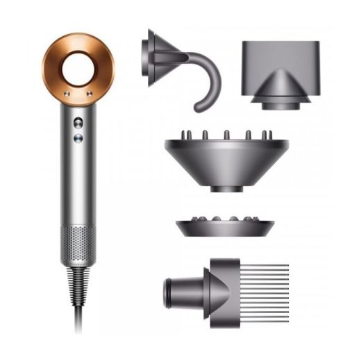 Фен Dyson HD07 Supersonic Hair Dryer Nickel/Copper (389922-01)