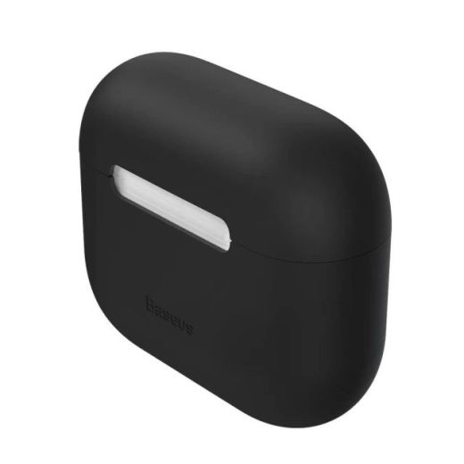 Силиконовый чехол Baseus Super Thin Silicone Black для AirPods 3 (WIAPPOD-CBZ01)