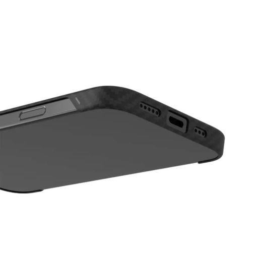 Ультратонкий чехол из арамидного волокна Aulumu A16 Aramid Fiber Case Black для iPhone 16 Pro