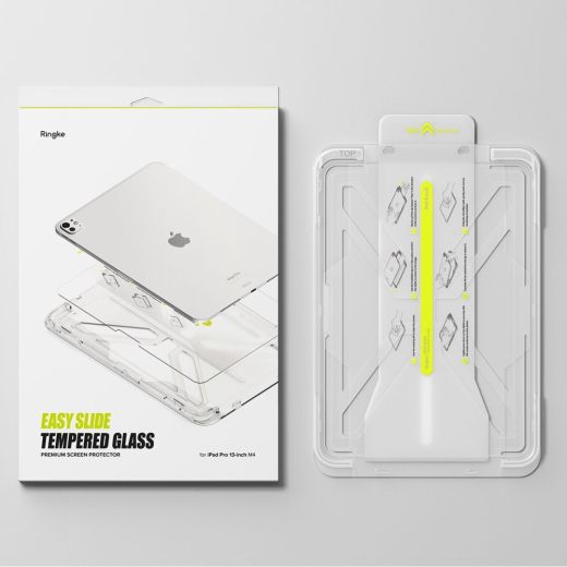 Защитное стекло Ringke Easy Slide Clear для iPad Pro 13" (2024)