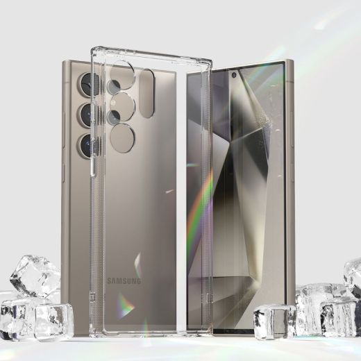 Прозрачный чехол Ringke Fusion Clear для Samsung S24 Ultra