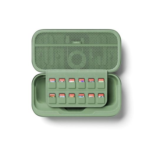 Зарядный чехол Belkin Charging Case Pistachio Green для Nintendo Switch 2 (ENA001fqSE-V1)