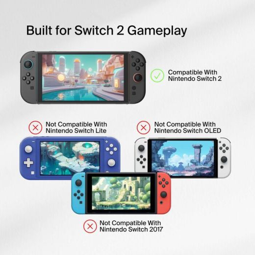Захисне скло Belkin TemperedGlass Anti-Reflective Screen Protector для Nintendo Switch 2 (ENA004fq)