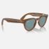 Умные очки Ray Ban Meta Headliner Shiny Caramel | Blue