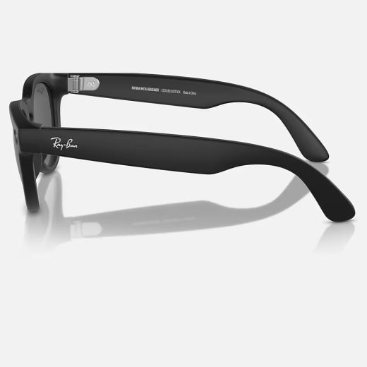 Умные очки с камерой Ray Ban Meta Headliner Matte Black | Charcoal Black