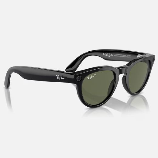 Умные очки Ray Ban Meta Headliner Shiny Black | Green