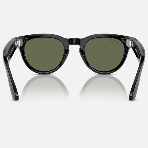 Розумні окуляри Ray Ban Meta Headliner Shiny Black | Green