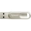 USB флеш накопичувач Apacer 64GB AH790 Silver USB 3.1/Lightning (AP64GAH790S-1)