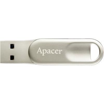 USB флеш накопитель Apacer 64GB AH790 Silver USB 3.1/Lightning (AP64GAH790S-1)