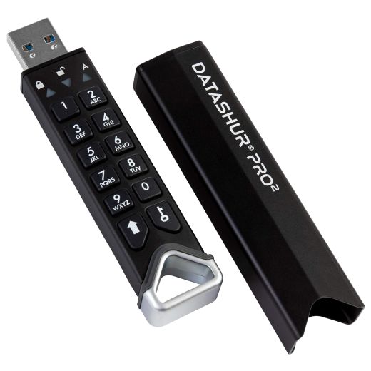 Флешка с паролем iStorage datAshur PRO2 128GB (‎IS-FL-DP2-256-128)
