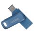 Флешка SanDisk 256GB Ultra Dual Drive Go USB Type-C Blue (SDDDC3-256G-G46NB)