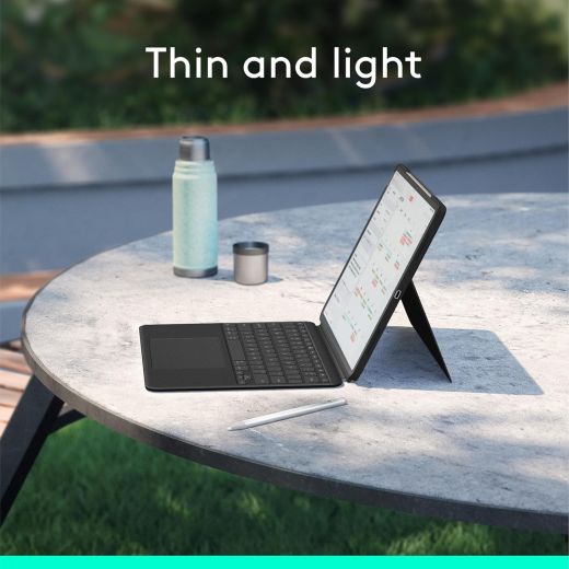 Чехол-клавиатура Logitech Combo Touch Keyboard Case Midnight Black для iPad Air 13" M2 (2024) (‎920-012836)