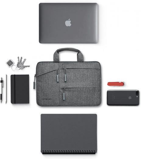 Сумка Satechi Water-Resistant Laptop Bag Carrying Case with Pockets для MacBook Pro 13" (M1 | M2) | Air 13" M2 | M3 (2023 | 2024) | Pro 14" (M1 | M2) (ST-LTB13)