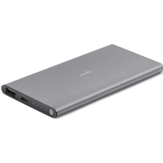 Акумулятор Moshi IonSlim 5K Ultra-thin Portable Battery Titanium Gray (99MO022144)