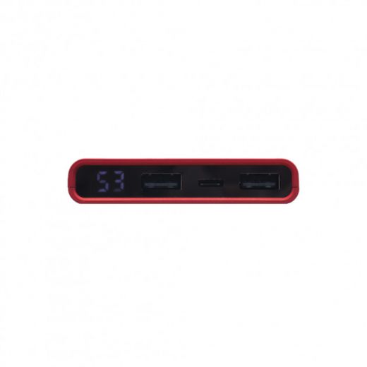 Беспроводная зарядка Hoco J37 Wisdom Wireless Charging Series 10000mAh Red