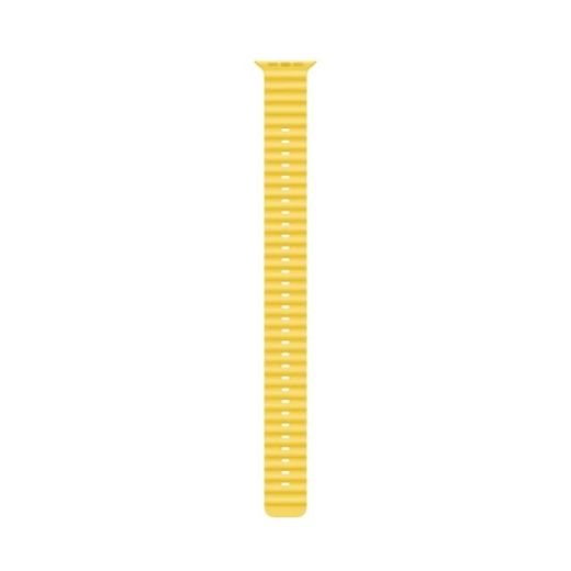 Длинный дополнительный ремешок Apple Ocean Band Yellow Extension для Apple Watch 49mm | 45mm | 44mm (MQED3)
